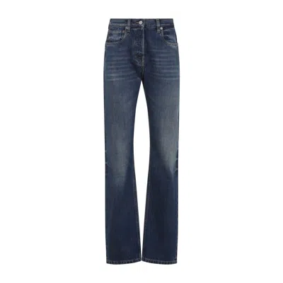 Prada Selvage Denim Jeans In Blue