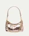 Prada Sequin Pouch Shoulder Bag In Cammeo