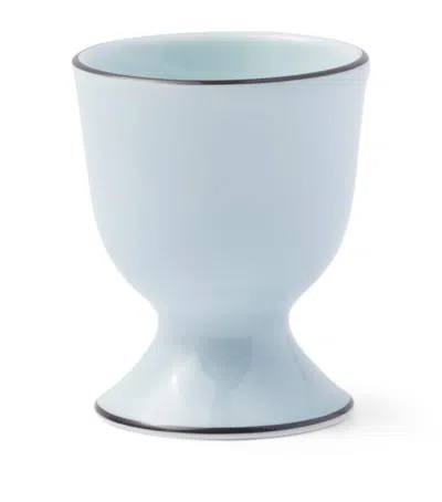 Prada Set Of 2 Celadon Egg Cups In Blue