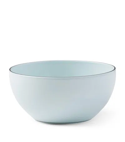 Prada Set Of 2 Porcelain Bowls In Blue