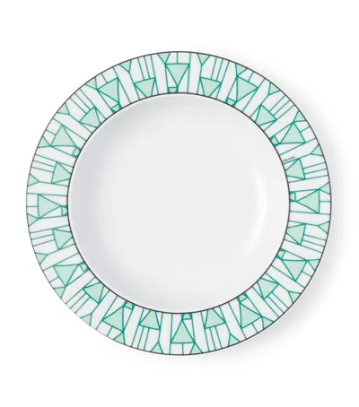 Prada Set Of 2 Vienna Soup Plates In Green
