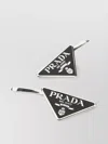 Prada Set Of Metal Hair Clips In Triangle Shape