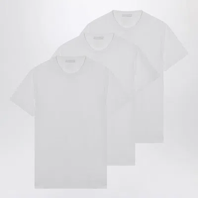 PRADA PRADA SET OF THREE T-SHIRTS