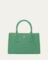 Prada Sfumato Galleria Medium Top-handle Bag In F0458 Mango