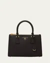 Prada Womens Black Galleria Medium Saffiano-leather Tote Bag In Nero