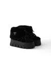 Prada シアリング スキーブーツ In Black