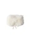Prada Shearling Collar In White
