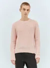 Prada Wool Stretch Pant Cuffed Hem In Pink