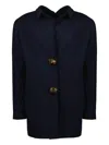 Prada Shetland Wool Jacket With Jewel Buttons In Multi