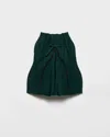 Prada Midirock Aus Shetlandwolle In Green