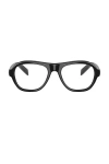Prada Shield Eyeglasses In Black
