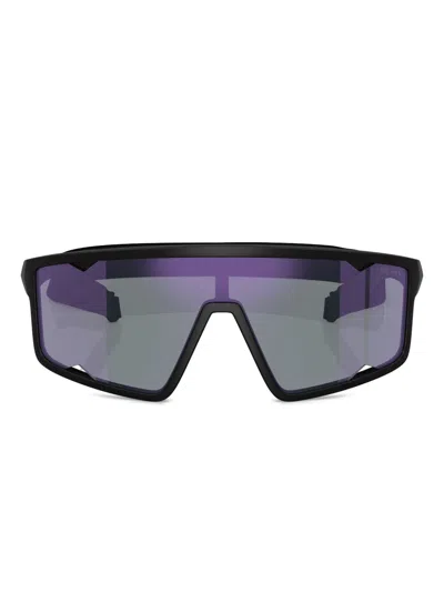 PRADA SHIELD-FRAME SUNGLASSES