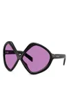 Prada Runway Sunglasses In Black