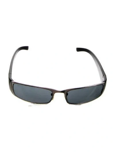 Pre-owned Prada Shield Tinted Sunglasses In Multi