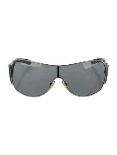 Pre-owned Prada Shield Tinted Sunglasses In Multi