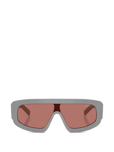 PRADA SHIELD-FRAME SUNGLASSES
