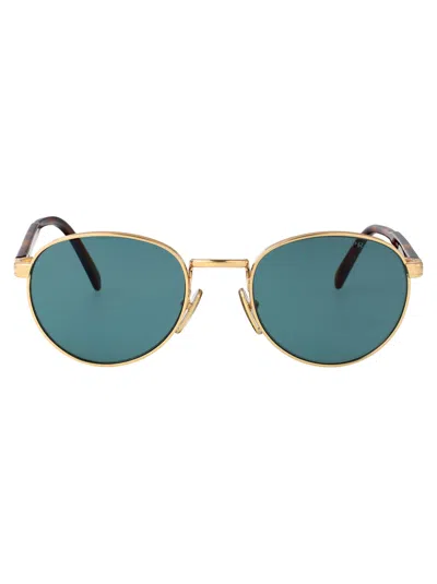 Prada Shiny Gold Metal Sunglasses