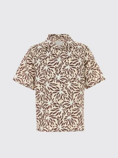 Prada Shirt Men  In Brown