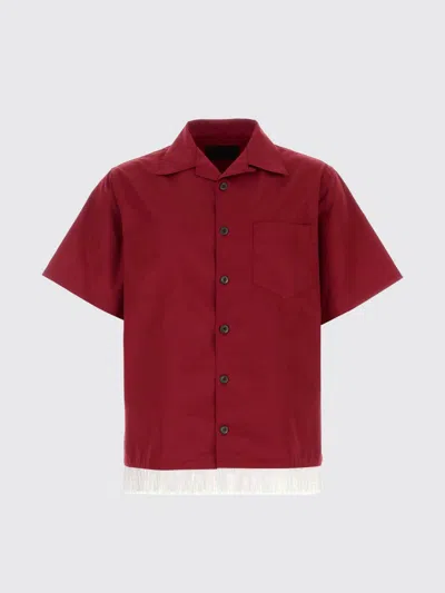 Prada Shirt Men  In Gold