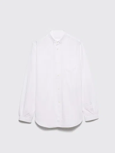 Prada Shirt Men  In White