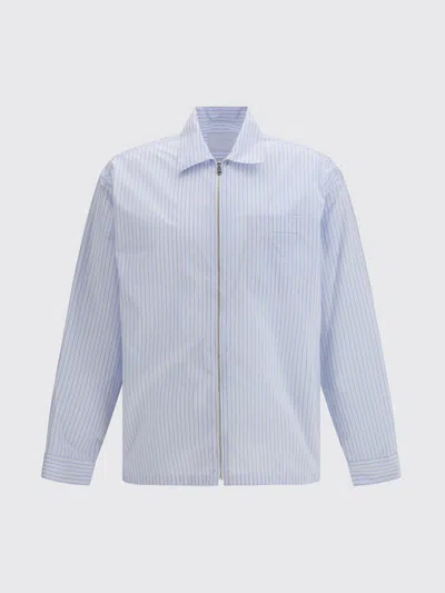 Prada Shirt Men  In Blue