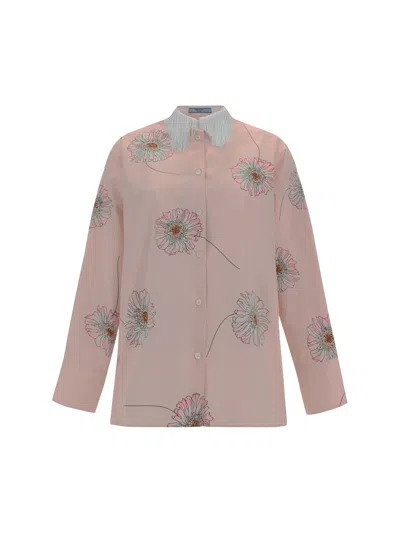 Prada Shirt In Pink