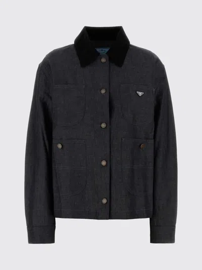 Prada Shirt Woman  In Gray