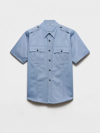 Prada Shirt Woman  In Gray
