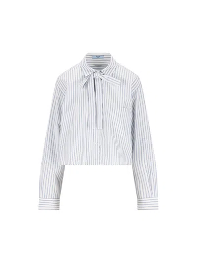 Prada Shirts In Blue