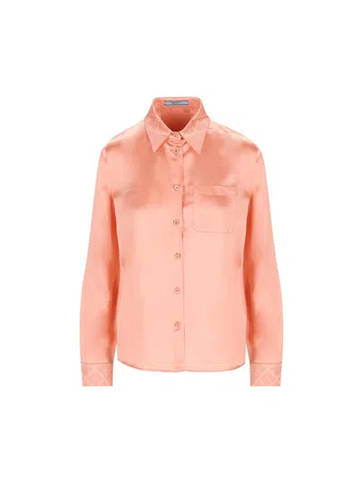 Prada Shirts In Pink