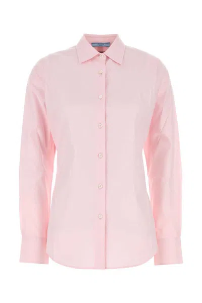 Prada Pastel Pink Oxford Shirt