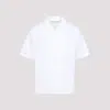 Prada Cotton Shirt With Short Sleeves And Pockets