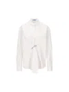 Prada Women's Poplin Shirt In White