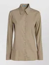 PRADA SHIRTS WITH BACK YOKE AND COLLARED NECK