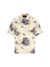 Prada Men's Cotton Shirt In Yellow