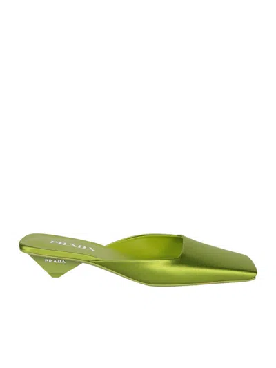 Prada Shoes In Green