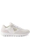 Prada Re-nylon And Suede Prax 2.0 Low-top Sneakers In White