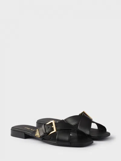 Prada Shoes Woman In Black