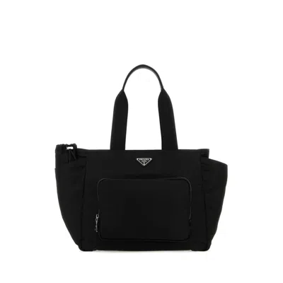 Prada Shopping Bag In Red