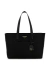 Prada Shopping Re-edition 1978 Medium In Re-nylon Bags In Black