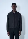 Prada Re-nylon Bomber Jacket In Blue