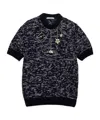 Prada Short-sleeve Pendant-embellished Sweater In Black
