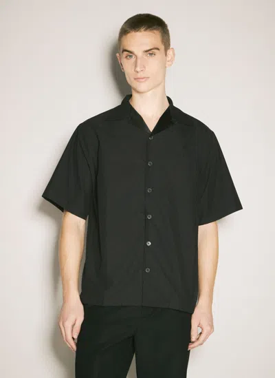 PRADA SHORT-SLEEVE TECHNICAL COTTON SHIRT