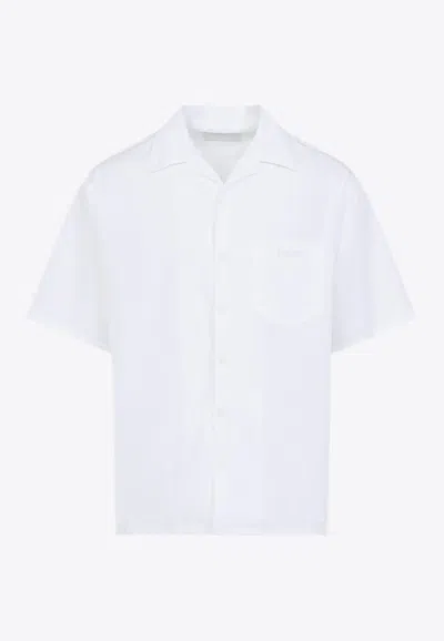 PRADA SHORT-SLEEVED BOWLING SHIRT