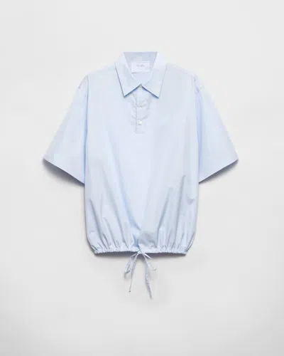 PRADA SHORT-SLEEVED COTTON SHIRT