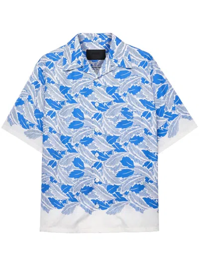 PRADA SHORT-SLEEVED COTTON SHIRT