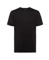 Prada Short Sleeved Crewneck T-shirt In Black