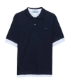 Prada Short-sleeved Jersey Polo Shirt In Blue