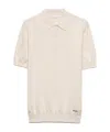 Prada Natural Silk T-shirts And Polos In White
