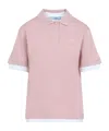 Prada Logo-embroidered Polo T-shirt